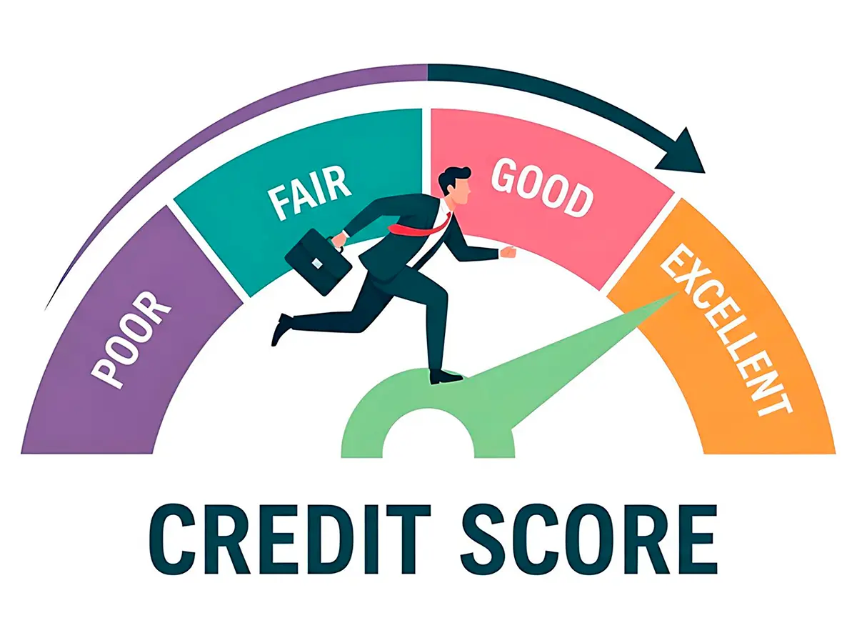 Credit repair illustration